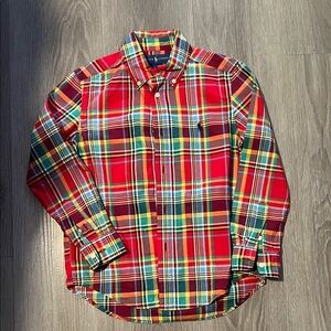 Polo by Ralph Lauren Boys Multicolor Plaid Shirt